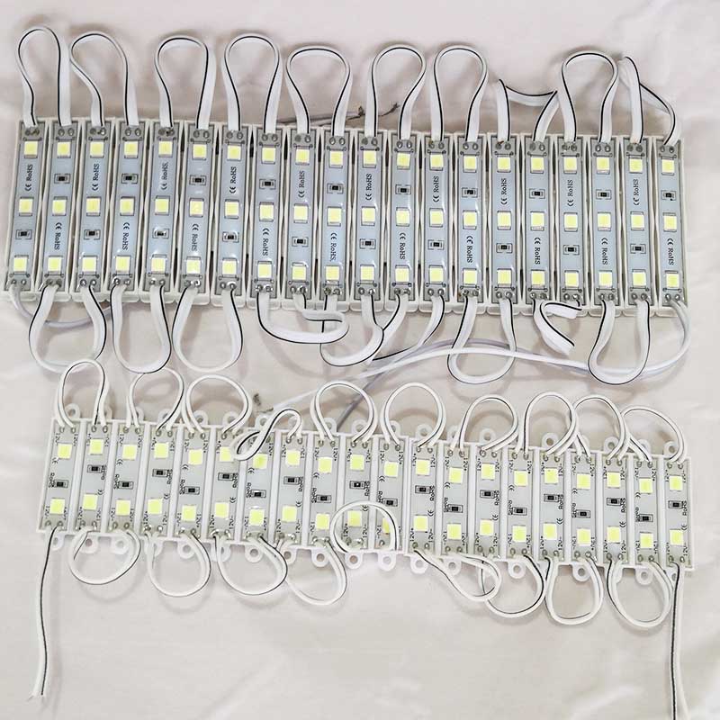 LED贴片发光字防水模组灯箱灯广告牌灯带12V灯笼红光灯泡高亮灯珠图片