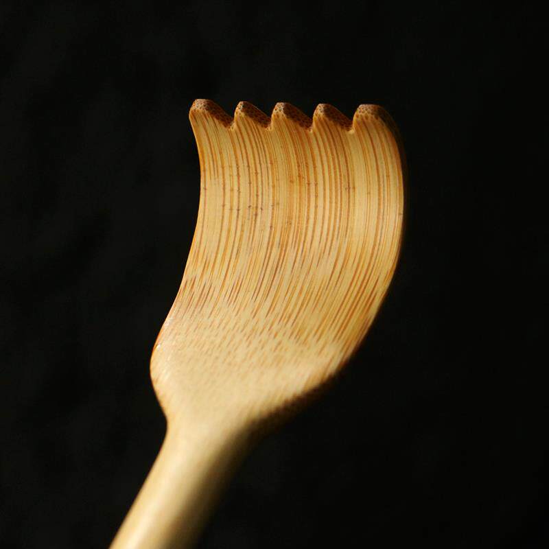 精品名家王德剑纯手工制作天然十几年一体老玉竹痒痒挠精磨不求人