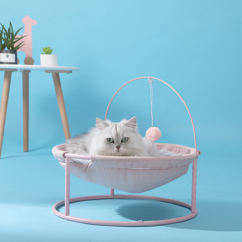 猫窝夏季降温猫床离地防潮宠物猫摇篮躺椅四季通用泰迪小型犬狗窝