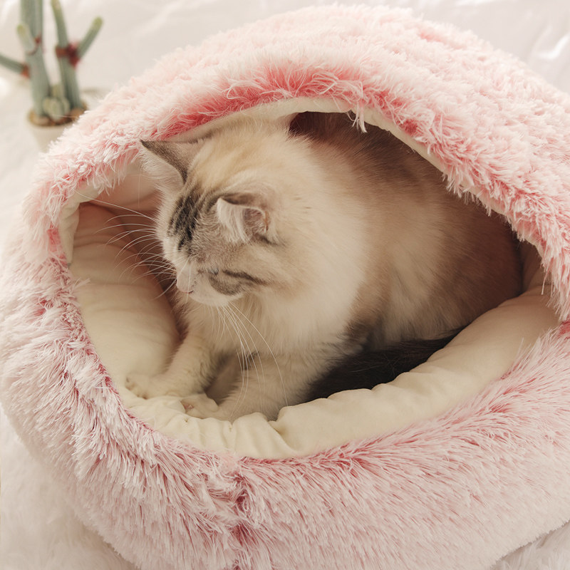 猫咪垫子睡觉用被毛毯子冬季加厚保暖宠物地垫狗狗垫子睡垫秋冬款