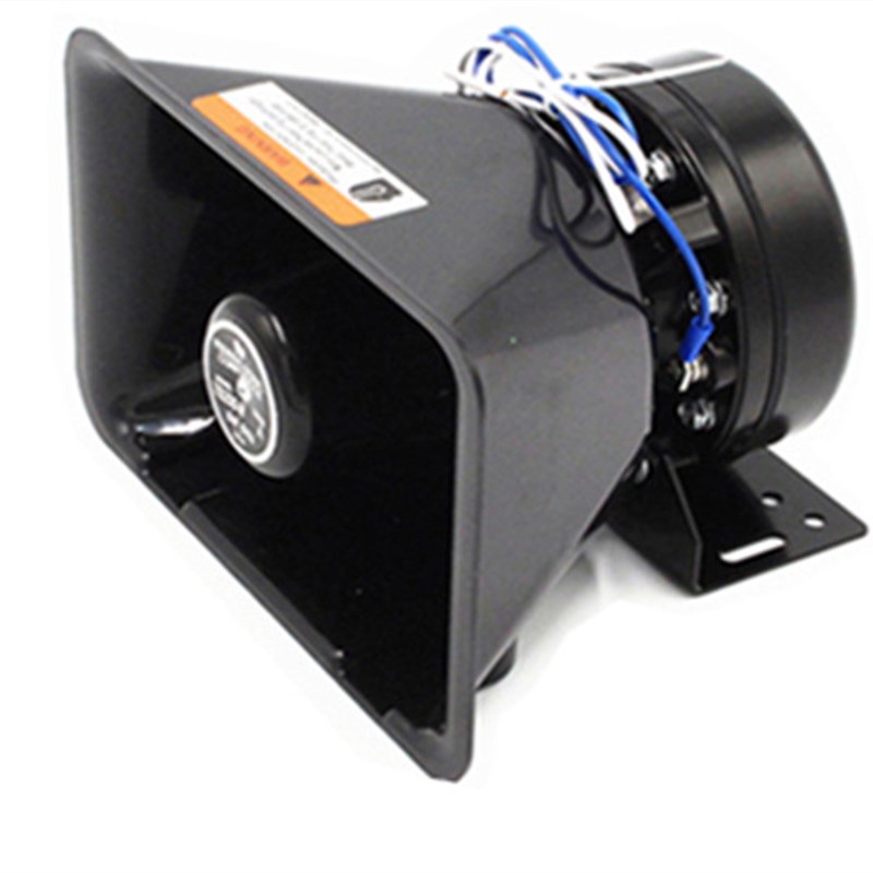 车载船用200W300W瓦不锈钢喇叭小钢炮扬声器高音警报喇叭12v24v