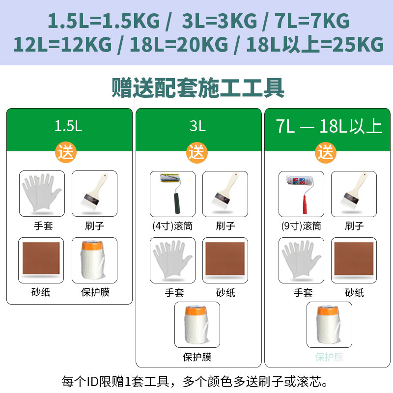 环保儿童乳胶漆内墙漆净味面漆室内自刷无味油漆家用涂料刷墙白漆