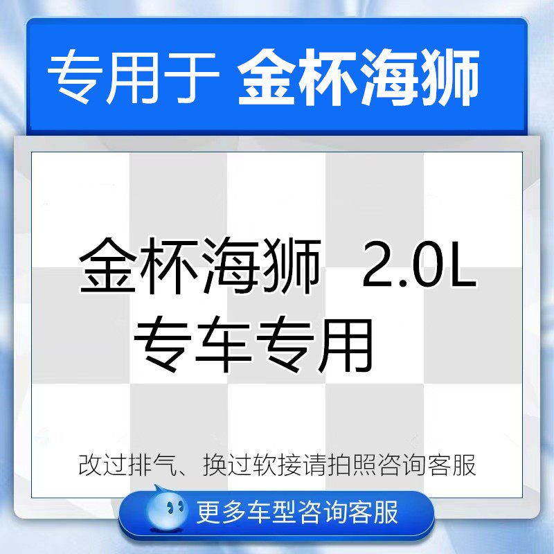 金杯海狮2.0专用 排气管软连接 减震去异响 三元催化波纹软管改装