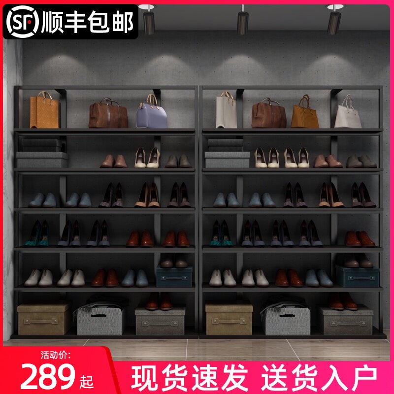 商用展示架服装店鞋架包包陈列柜超市多层货架落地置物架店铺鞋架