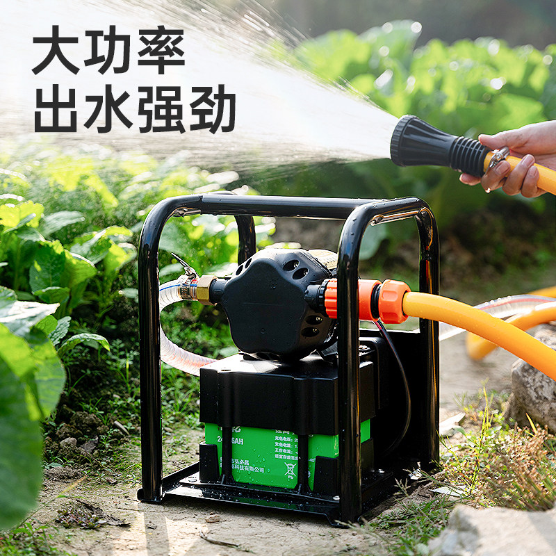 抽水泵浇菜充电式浇菜神器浇水机抽水机农用浇地灌溉家用菜地田地