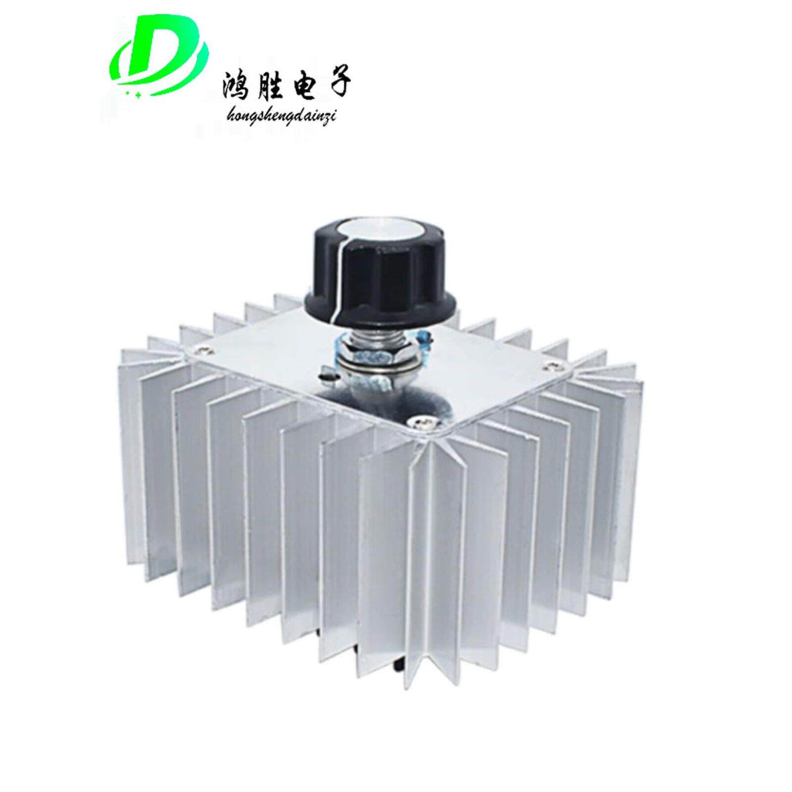 大功率数字稳压器5000W 220V带壳晶闸管稳压器温度调节调光