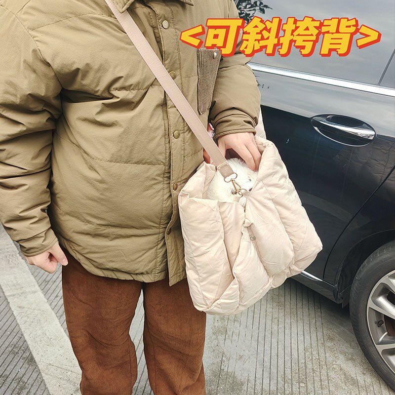 宠物车载窝猫包狗背包冬天保暖双用外出便携包宠物车座椅坐车神器