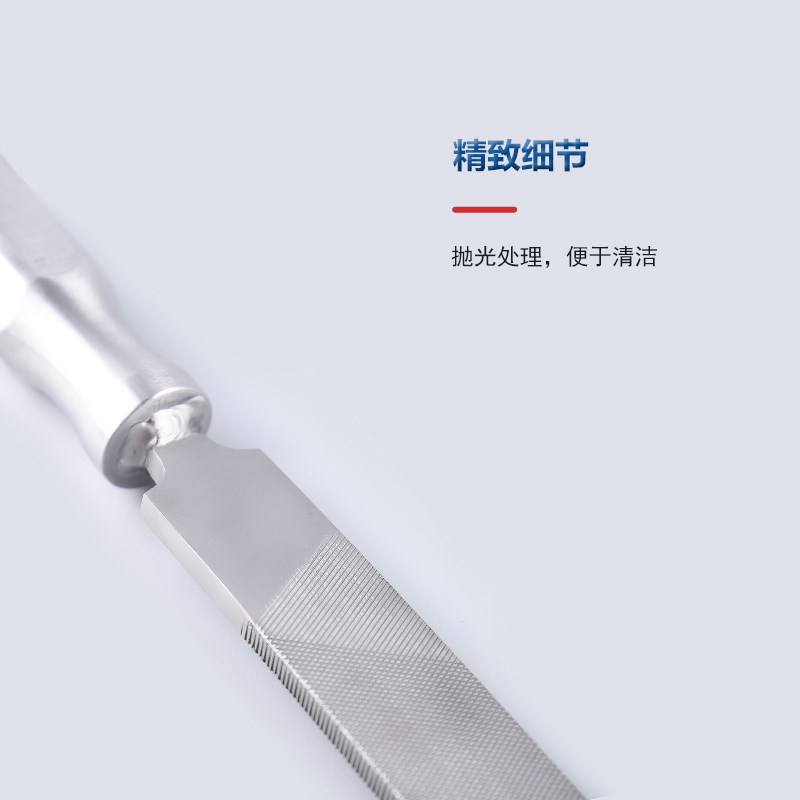 不锈钢锉刀打磨工具套装木工矬子三角中齿细目小型半圆钳工挫钢锉