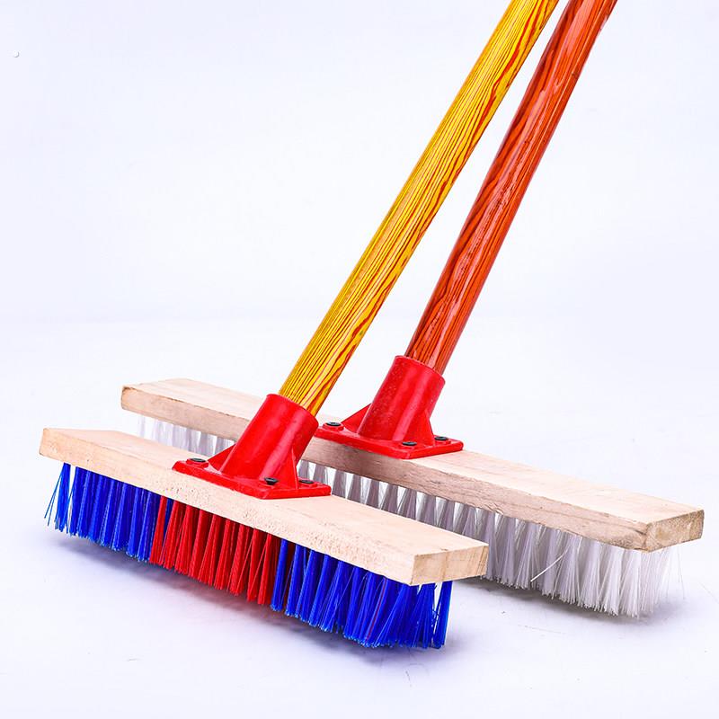 塑料丝尼龙丝长柄地板刷厨房卫生间洗地毯刷地刷子清洁刷瓷砖浴室图片