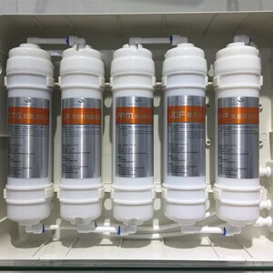 器装康倍尔UF超滤净水1 整套五级原0寸韩式一体快接通用过滤芯