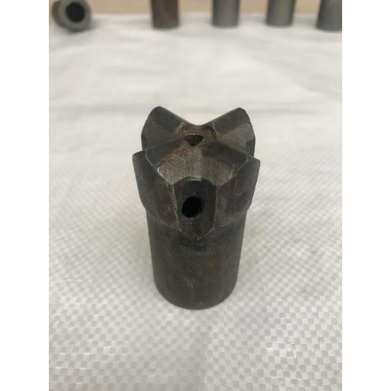 定制十字型钻头32343638钎头合金梅花钻头矿山隧道钎具钢36;