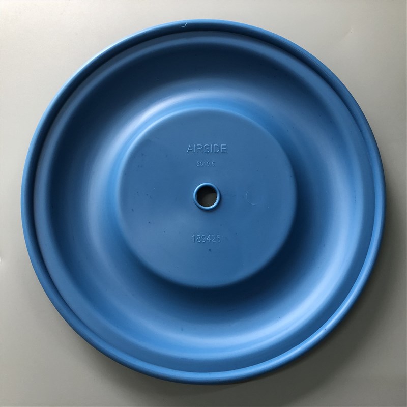 QBY3-50/65气动隔膜泵配件 山道橡胶蓝色隔膜片189426外径225MM图片
