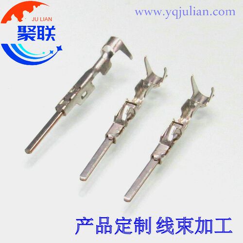 1.2系列插针1718760-1国产 端子接线铜端子DJ615B-1.2*0.6A接插件