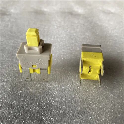 PA512C进口美国E-Switch自锁开关4脚洗碗机吸尘器电源按钮开关