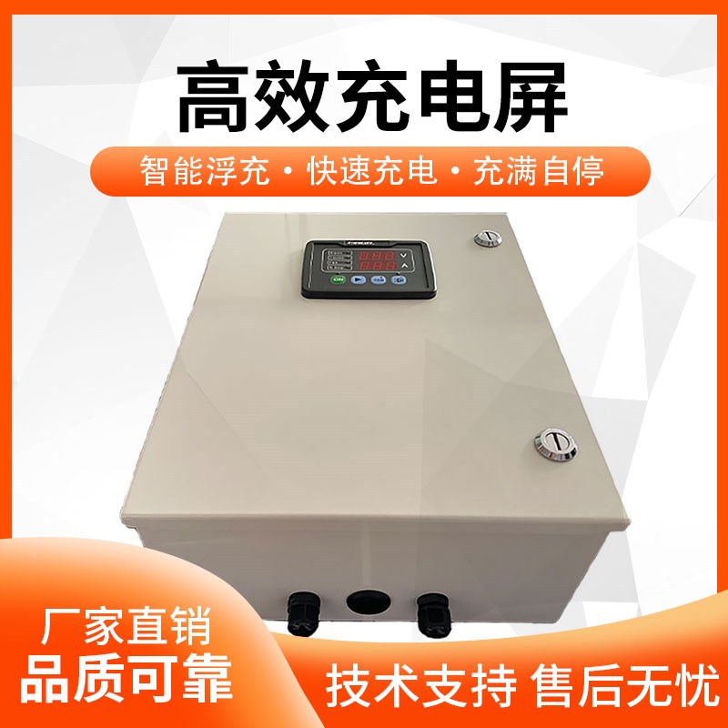 THINICON卓辉蓄电池cmc200柴油发电机组智能充电屏电瓶浮充电源