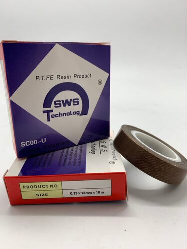 SWS 美国圣威斯高温胶带 特氟龙聚四氟乙烯高温胶布0.13*25MM*10M