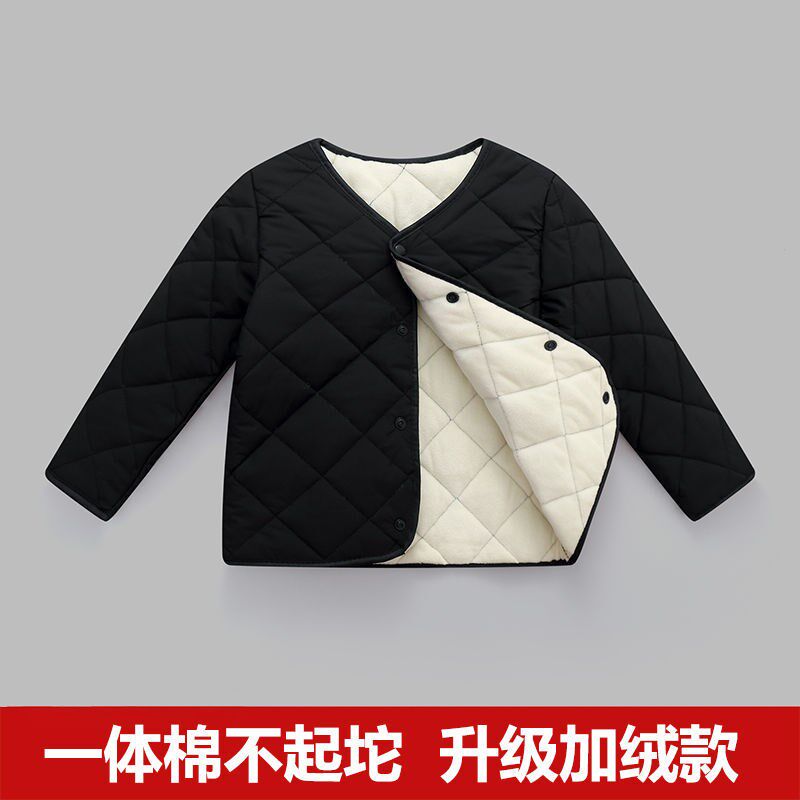 御寒保暖儿童羽绒棉服男女童轻薄款内外穿棉袄内胆中小童宝宝保暖