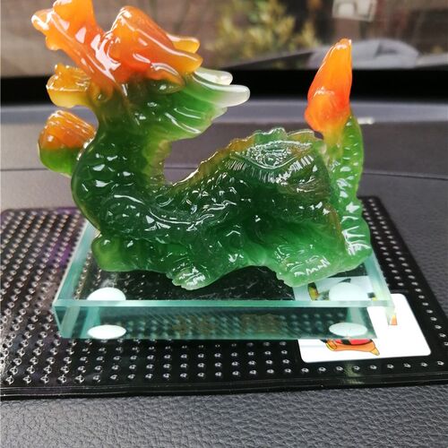 十二生肖汽车摆件创意可爱小动物鼠牛虎兔龙蛇马羊猴鸡狗猪车内摆