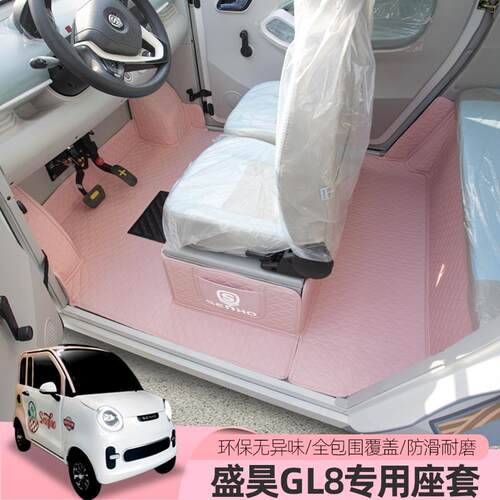 盛昊C2GL8GL9G11G2Q4C4Q2雷迈果冻F6Por电动三四轮车脚垫全包耐磨