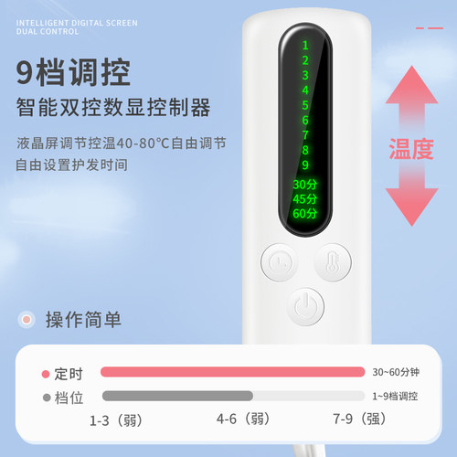 艾君蒸发加热帽发膜电热帽子女家用蒸汽头发护理焗油染发护发发廊