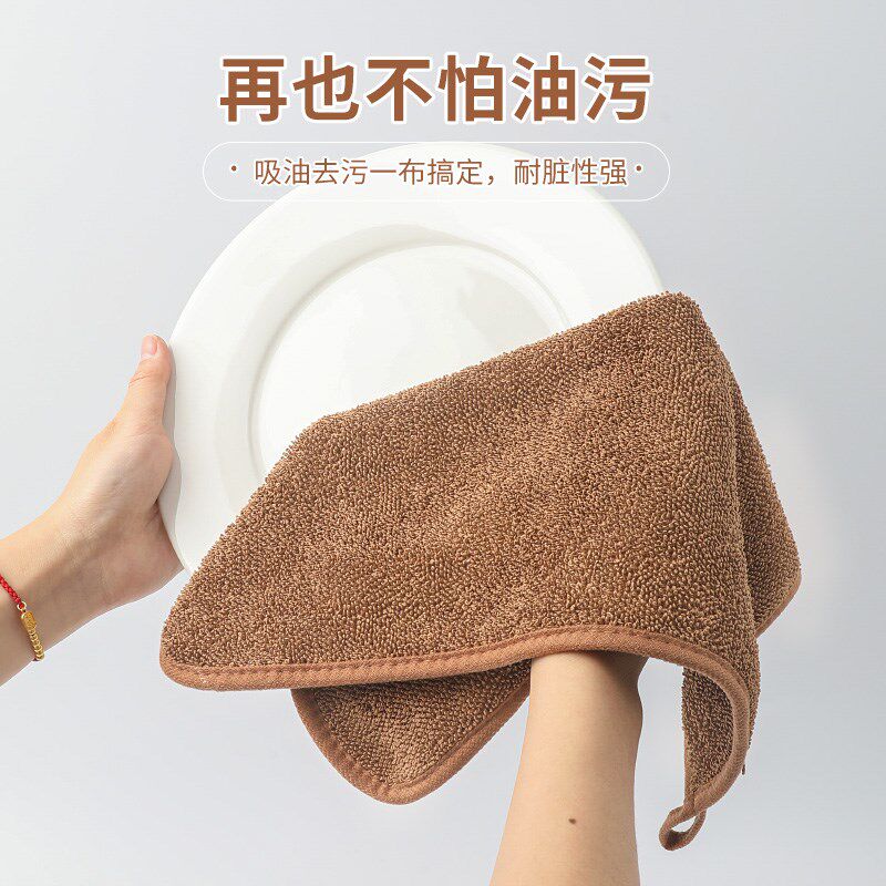 擦地专用抹布强吸水木地板地砖清洁拖布加大加厚家政保洁毛巾家用
