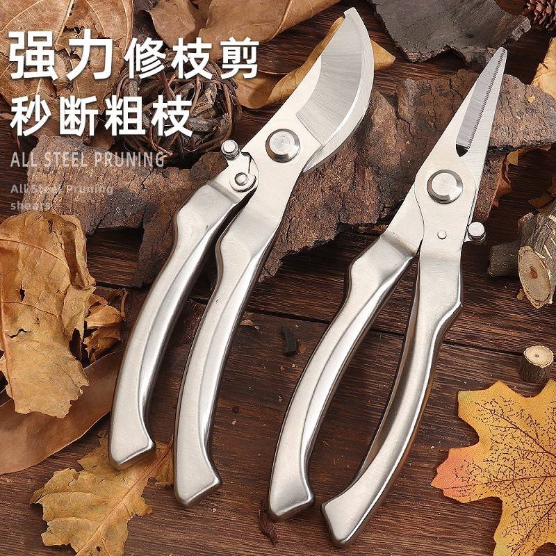 进口园艺剪刀修剪树枝专用果树花剪粗枝花草木家用省力多功能