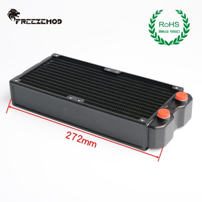 FREEZEMOD电脑水冷SR-240SL双层散热排45mm厚排独立二层ROHS认证