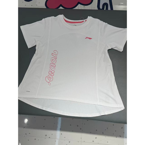 李宁（lining）女大童短袖T恤T恤短袖YTSW036-3