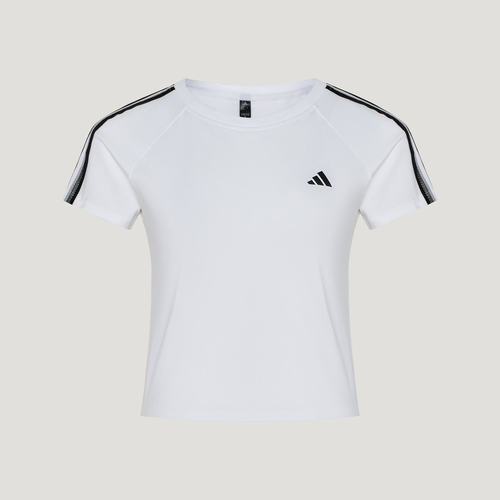 阿迪达斯 （adidas）FAV 3S TEE 修身短款休闲短袖T恤女子KZ1526
