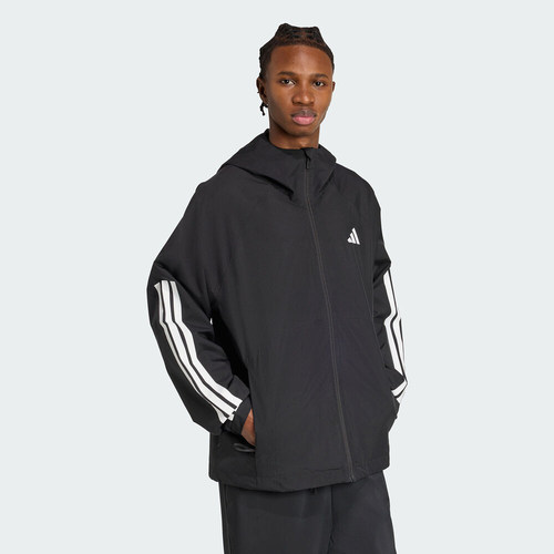 阿迪达斯 （adidas）男子ESS 3S RAIN H J休闲时尚夹克外套JM1056