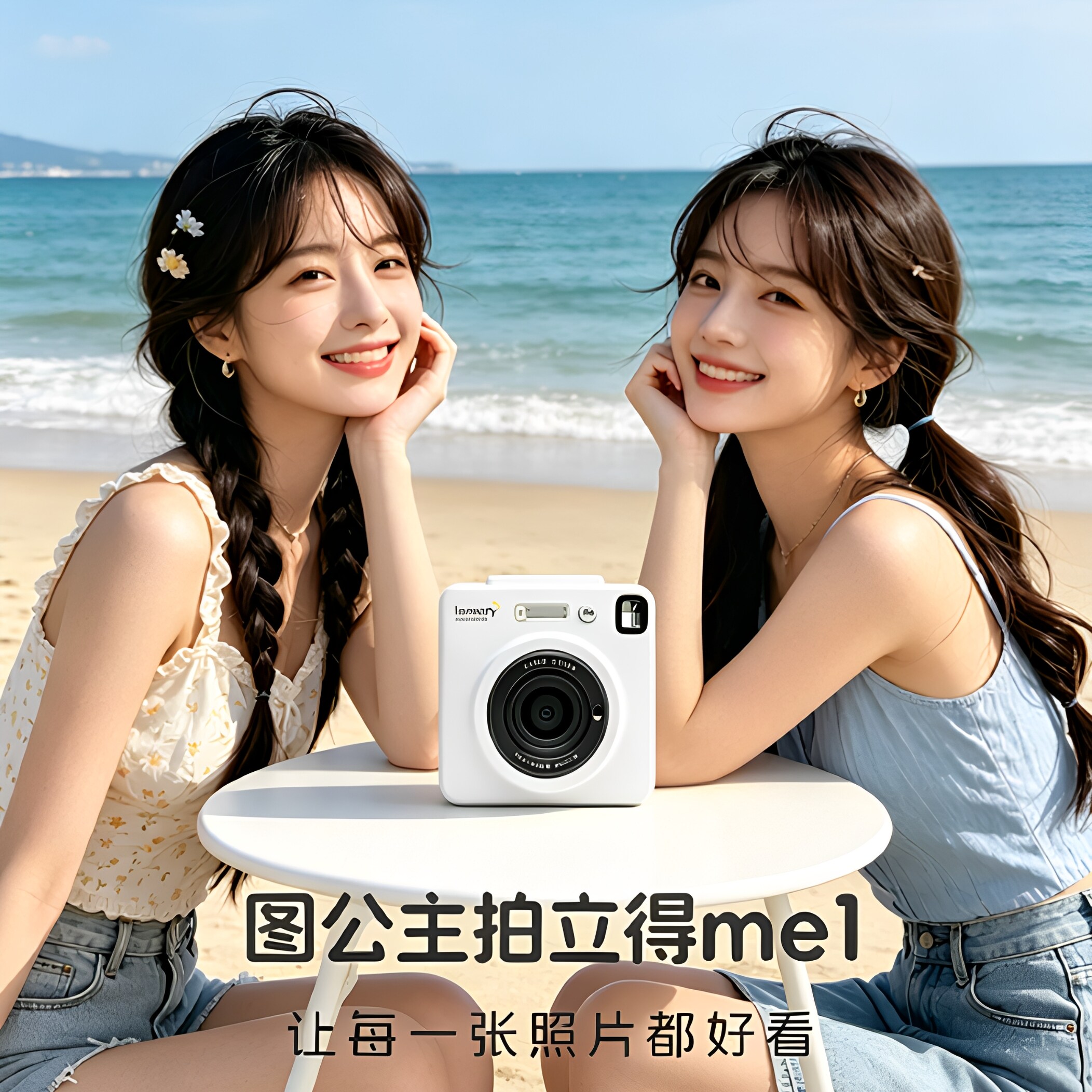lenmory智能拍立得奶油白相机