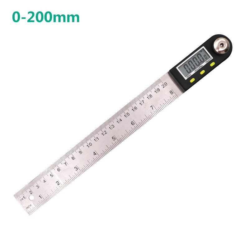360测量2合一不锈钢角尺多功能万用角度尺360度量角器工业级