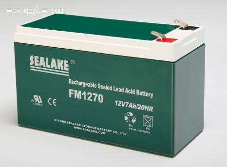 SEALAKE电池 UPS1207 12V7AH/20HR 电梯应急 消防控制柜 UPS电瓶
