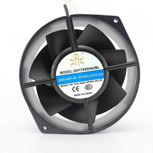 全新正品GH17055HA1/HA2/HA3BL全金属耐高温220V散热风扇