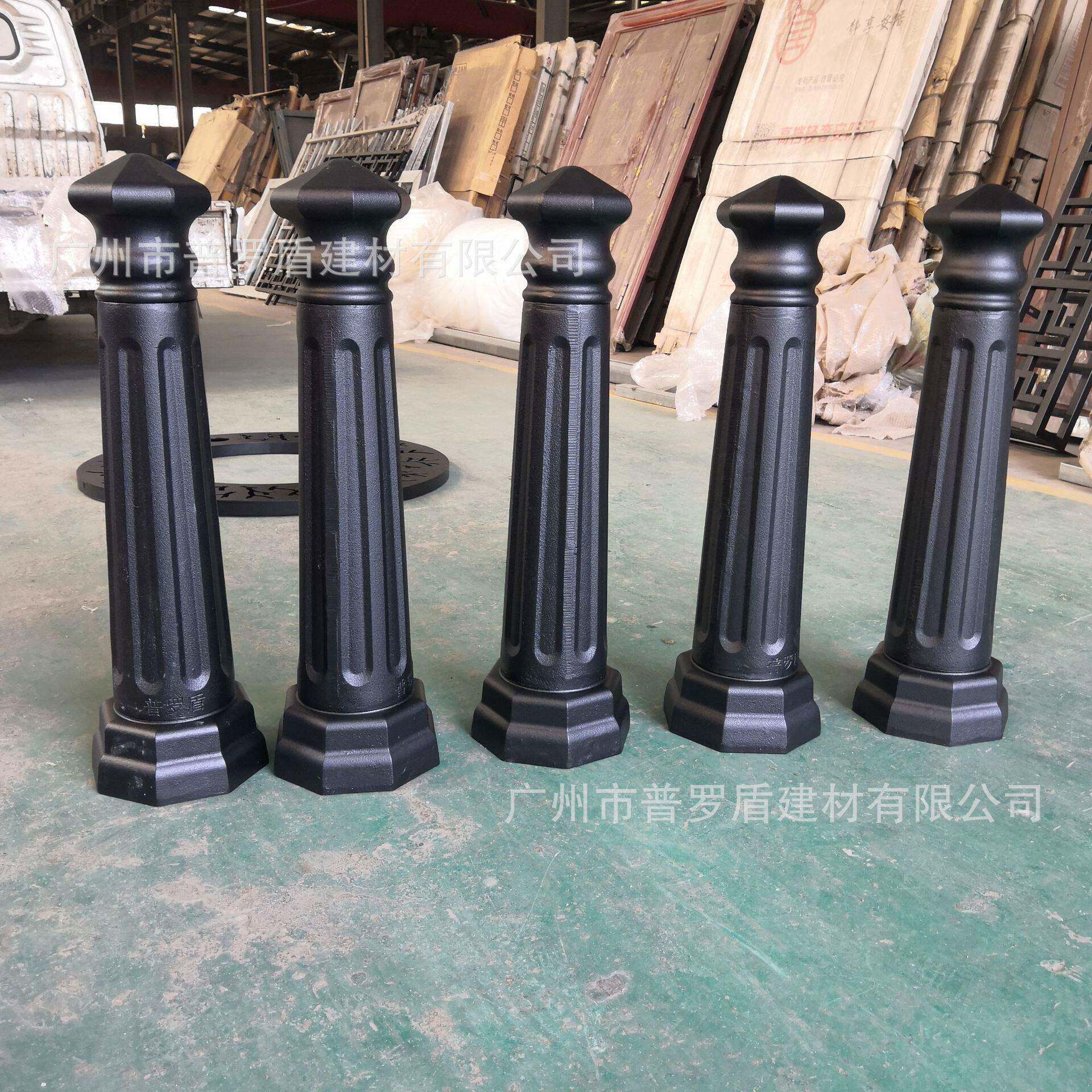 铸预铁罗马立柱广场阻埋车柱子道路景观款路桩可带反光膜八角柱