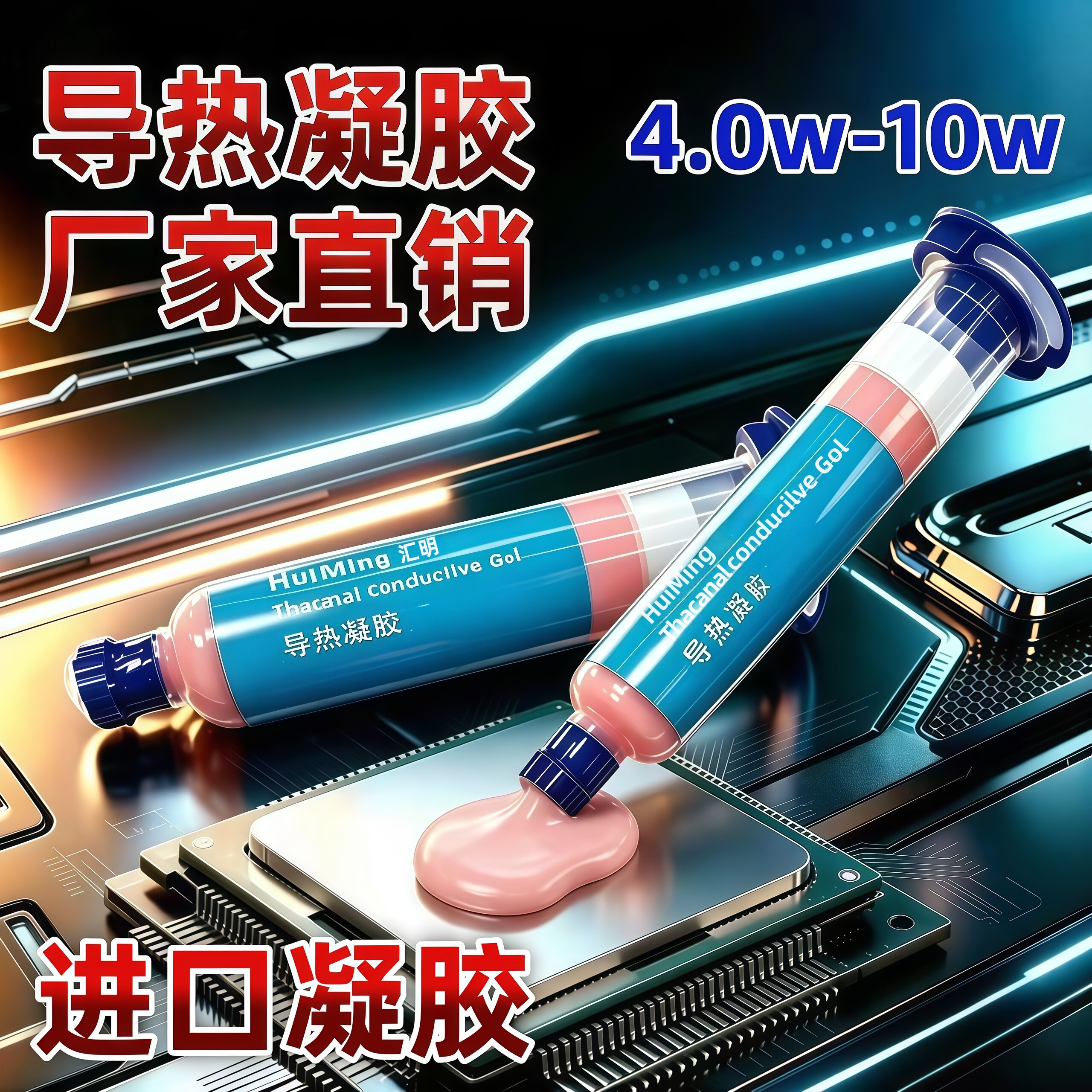 高级导热硅脂凝胶CPU散热防高温