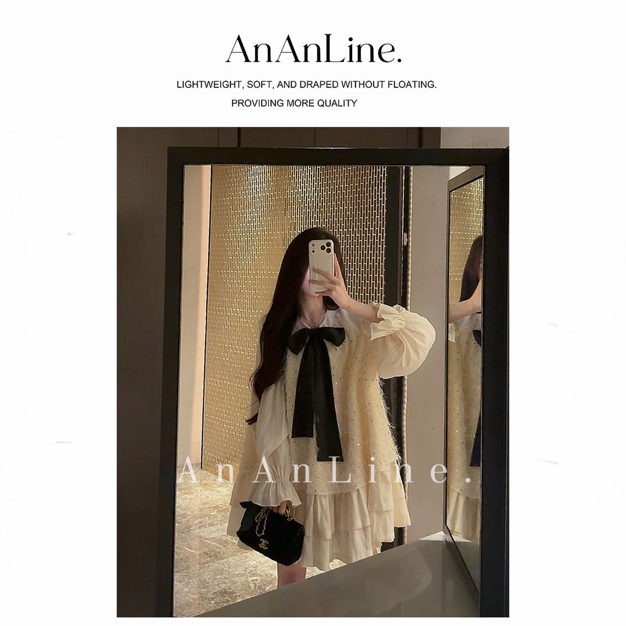 AnAnLine.【玛德琳】原连衣裙