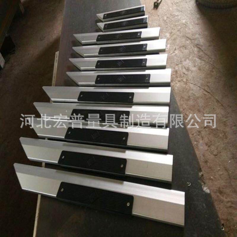 现货供应超强镁铝合金刀口尺水平尺0级直线度测量铝镁轻型刀口尺