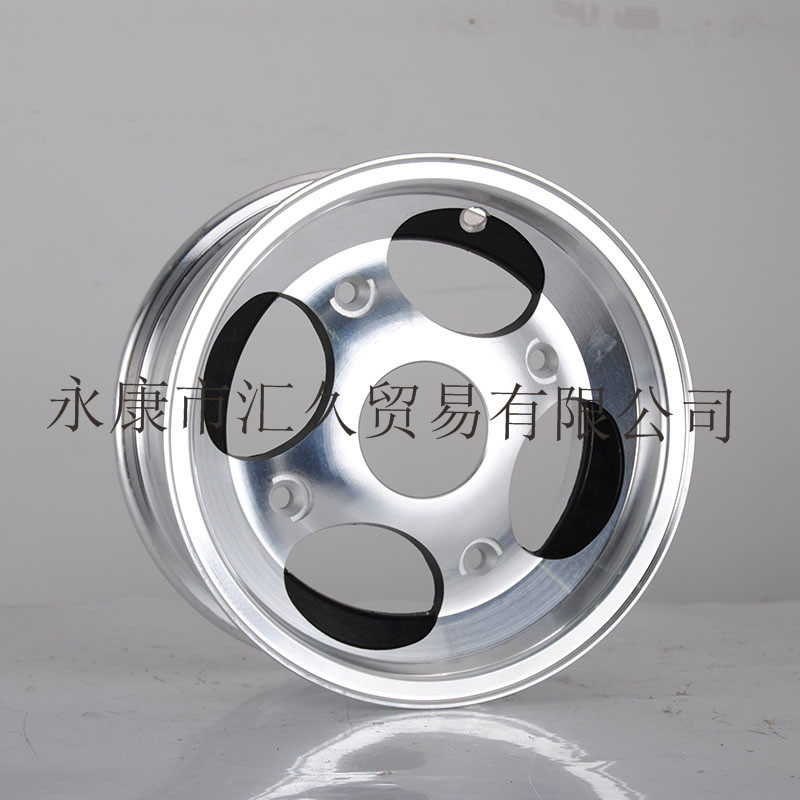 沙滩托9寸/10/寸轮/改装四轮摩车9寸/10毂寸卡丁车真空铝轮毂钢圈