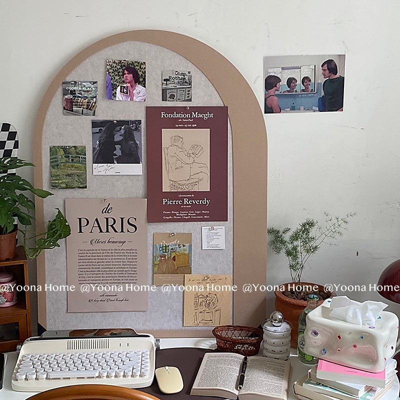 自制现货软木板照片墙毛毡卧室背景墙板留言板公司学校作品展示墙
