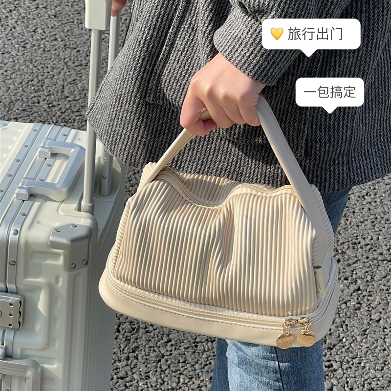 化妆品收纳包便携化妆包女款2023新款大容量大号高级感旅行洗漱包