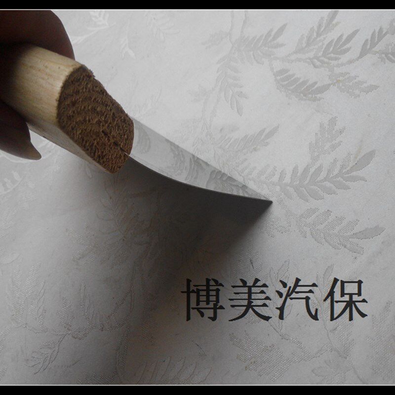 木头手柄刮刀汽车贴膜工具不锈钢刮板刮刀塞边烫膜刮刀