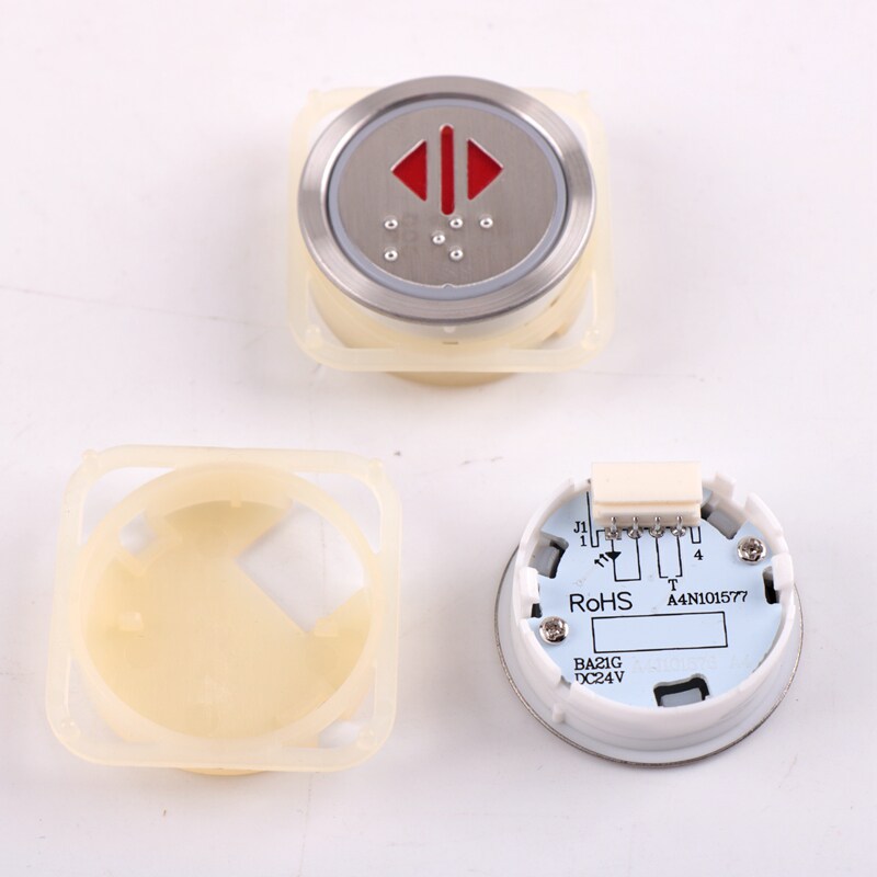 适用蒂森电梯按钮BA21G 外呼A4N101577 A4J101576按键24V开关方向图片