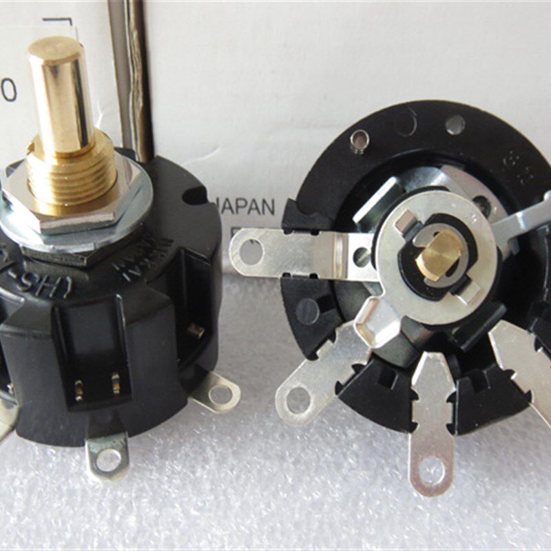 HS-13Y进口日本日开NKK 4脚3三档拨动档位旋转波段开关圆柄3A250V