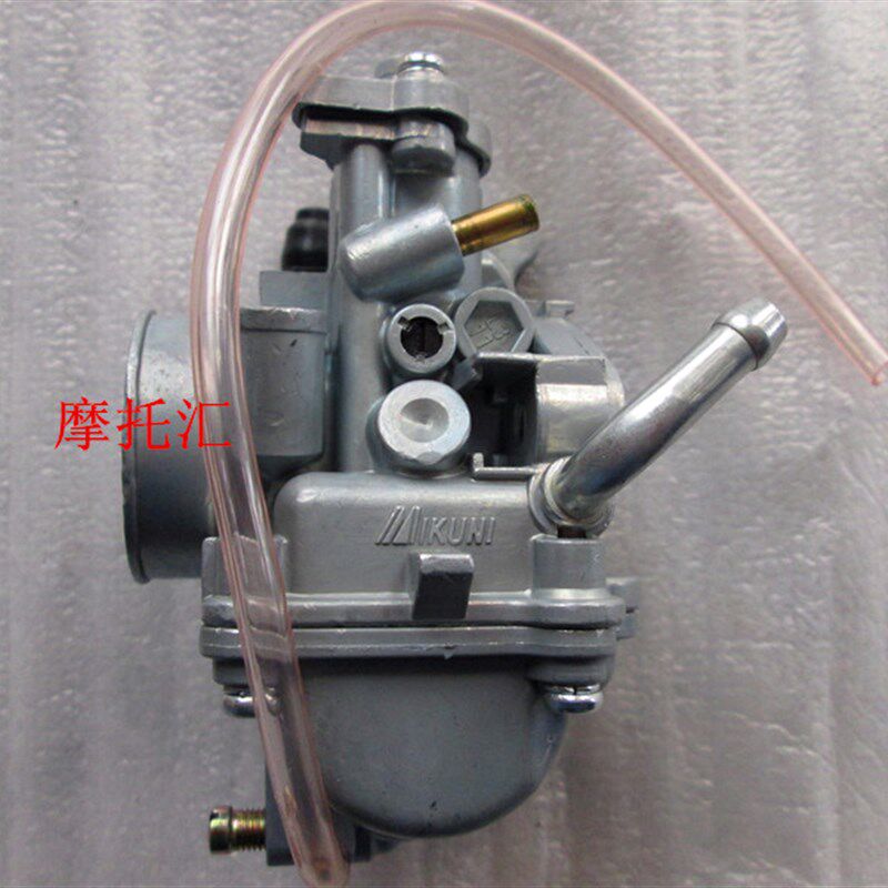 适用轻骑铃木弯梁摩托车化油器 赛驰110 QS110 FD110化油器发油器