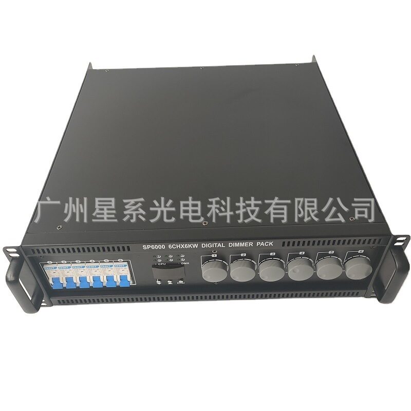 舞台灯光6路6KW数字调光硅箱