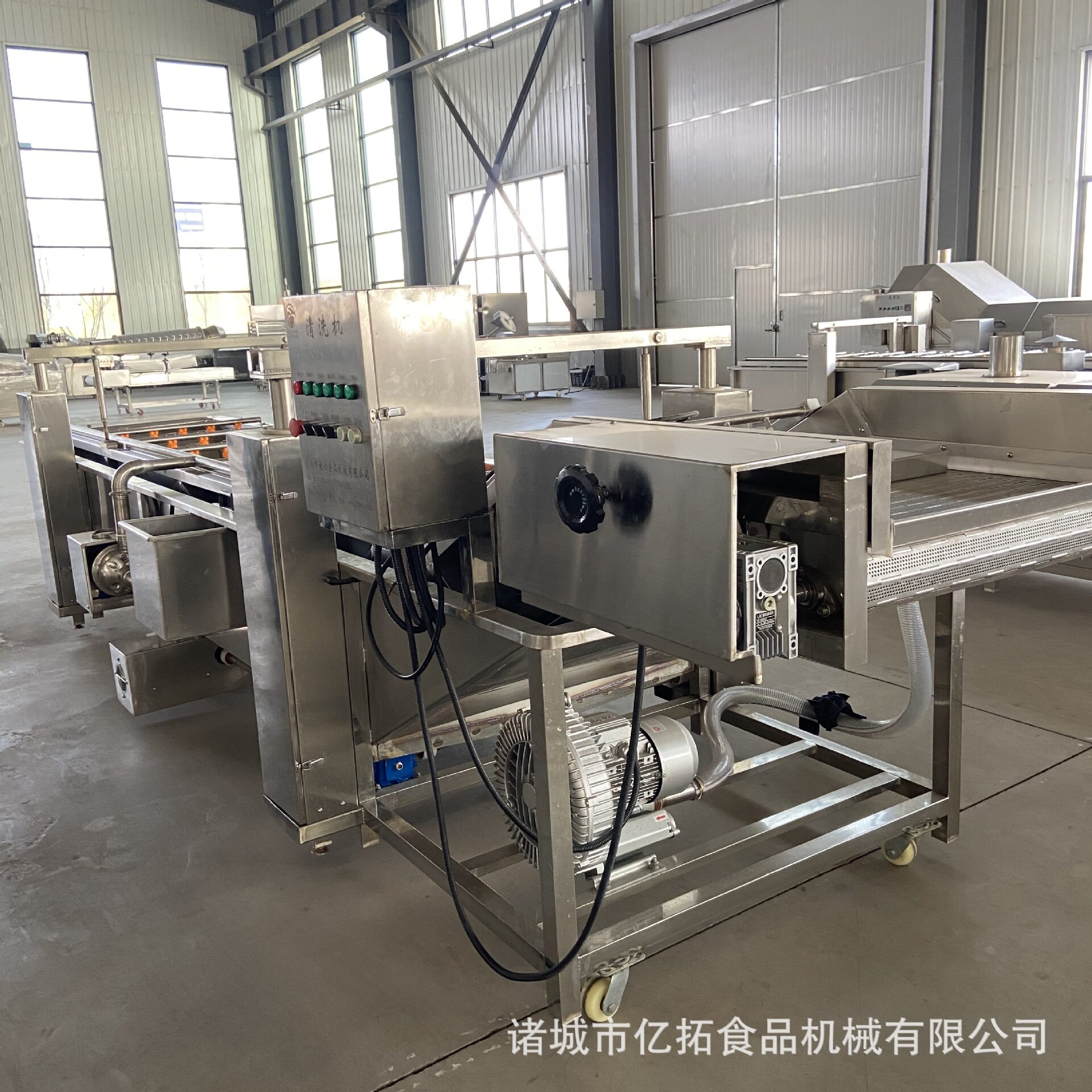 厂家直销芥菜清洗机 黄瓜清洗机 软毛刷鼓泡加喷淋蔬菜清洗机