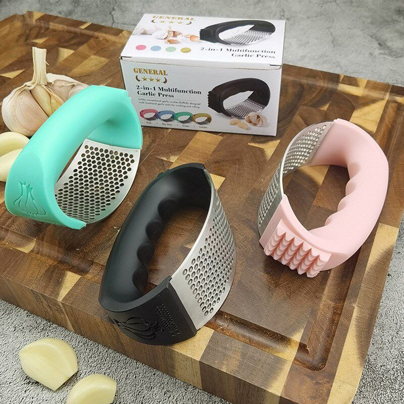 现器304搅蒜货压蒜器厨具 拉厨器蒜泥器 锤肉器 捣蒜器蒜房用具