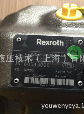 REXROTH力士乐轴向柱塞泵 A10VSO18DFR1/31R-PPB12N00