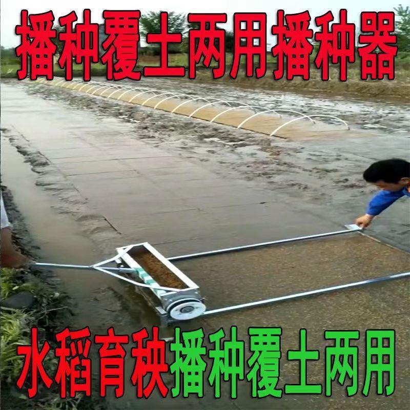 流水线摆盘机机插秧播种机一体机电动式播种机育苗育秧水稻覆土机